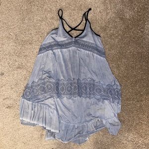 Washed/Stone Gray Dress